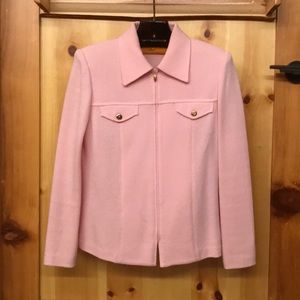 🛑SOLD🛑Classic St. John Pink Sweater